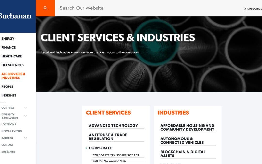 BIPC.com – Services & Industries Page Refresh